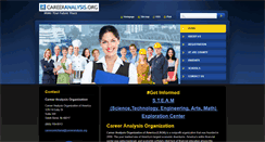 Desktop Screenshot of careeranalysis.org