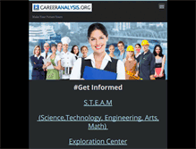 Tablet Screenshot of careeranalysis.org